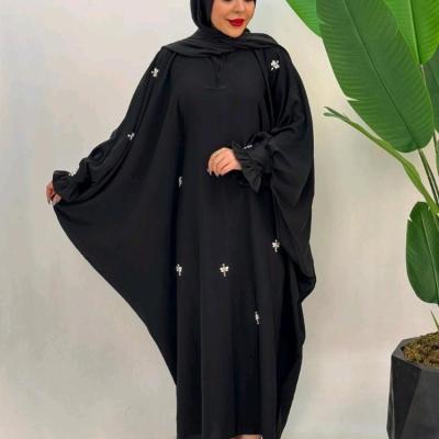 مانتو عبای شکوفه استین چیندار