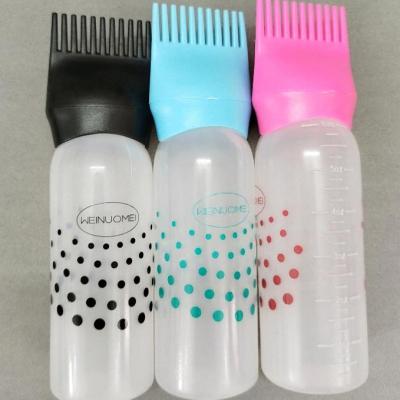 اپلیکاتور روغن تراپی مو (رنگ آبی، صورتی، مشکی) وارداتی با کیفیت