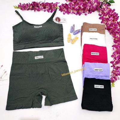 نیم تنه شلوارک باشگاهی فری سایز تا 44