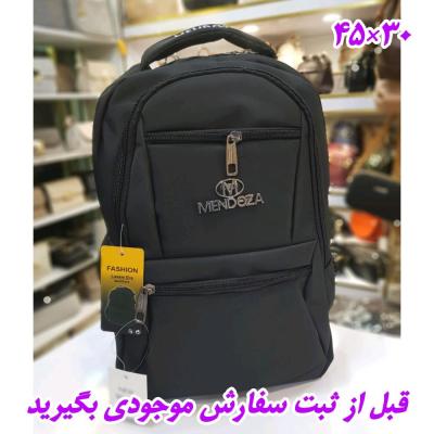 کوله مشکی زنانه و مردانه مناسب مدرسه و دانشگاه و روزمره ارسال رایگان