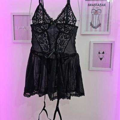 لباس خواب فنر دار کد 1105