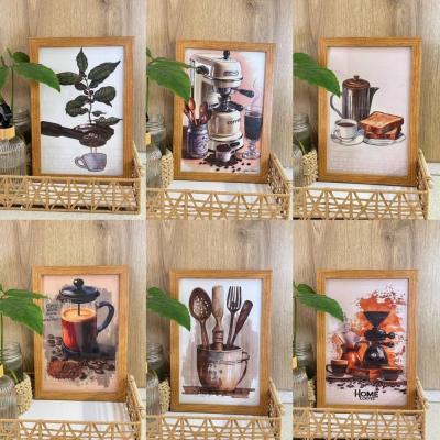 تابلو آشپزخانه دکوراتیو چوبی