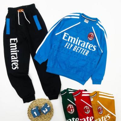 بلوز شلوار پسرانه تیم میلان کد 10517