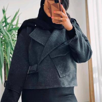 کت فوتر ضخیم یقه انگلیسی