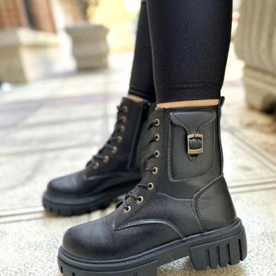 بوت زنانه شیک نیم بوت زمستانه