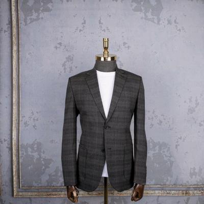 کت تک مردانه طوسی پرنس دوگال جیب پاکتی