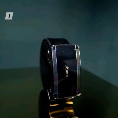 کمربند ریلی مردانه چرم صنعتی