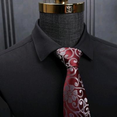 کروات مردانه طرح ترمه با دستمال جیب