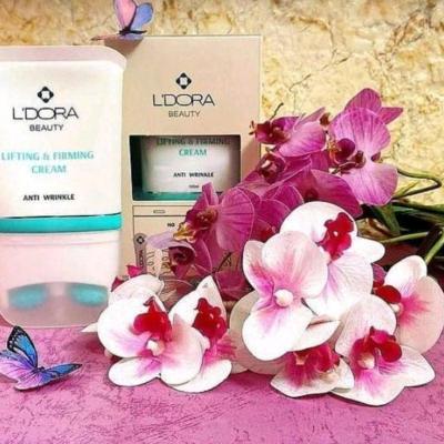 کرم لیفتینگ صورت و گردن ماساژوردار لدورا 100 میلی لیتر