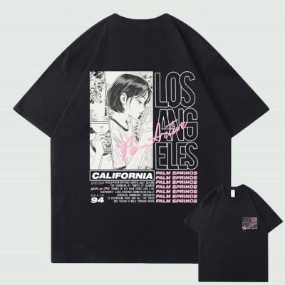 تیشرت لانگ طرح دخترونه