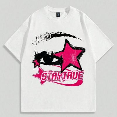 تیشرت لانگ طرح ستاره