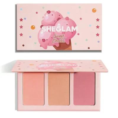 پالت رژ گونه سه‌ رنگ شیگلم مدل Sweet Cheeks Blush Trio