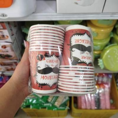 ست لیوان وبشقاب کاغذی 20 عددی