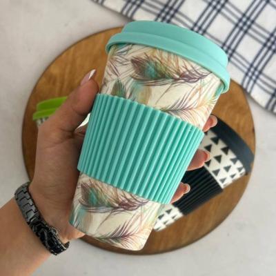 تراول ماگ سیلیکونی بامبو