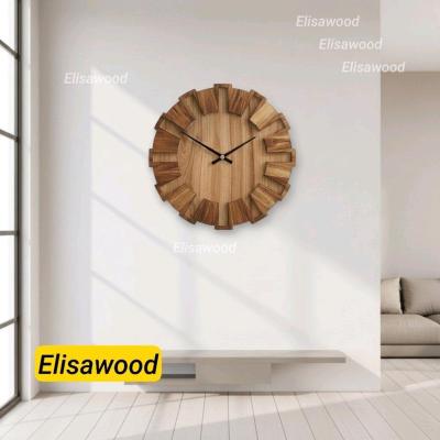 ساعت چوبی مدل آبان