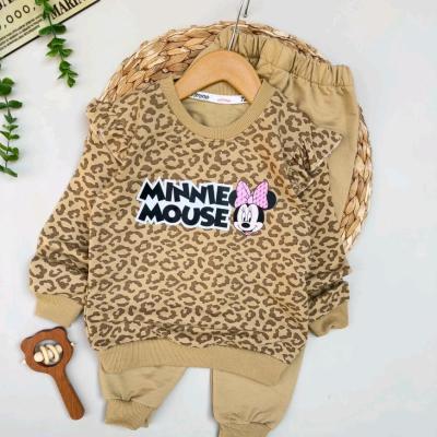 ست دورس شلوار میکی پلنگی ( کیفیت عالی)