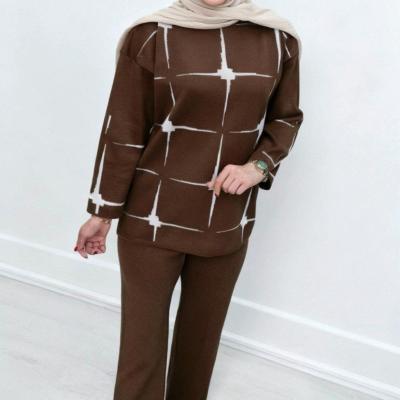 بلوز شلوار بافت .