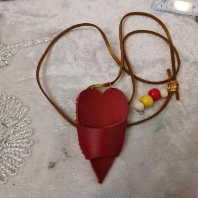 آویز گردنی مخصوص آویختن عینک چرمی