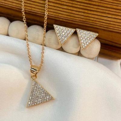 نیم ست زنانه آبکاری شده