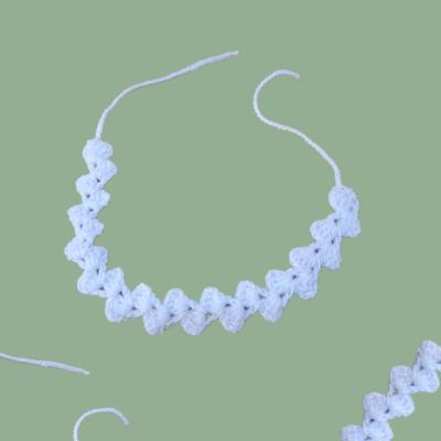 گردنبند قلاب بافی کیونه