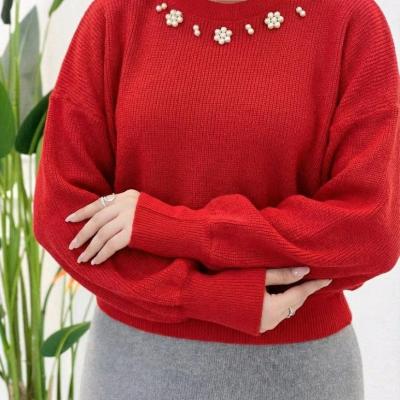 بلوز بافت مرواریدی زنانه یلدا