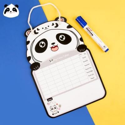 برنامه هفتگی وایت برد طرح پاندا