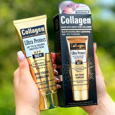 کرم ضد آفتاب کلاژن مدل Ultra Protect SPF 60 حجم 130 میلی‌لیتر