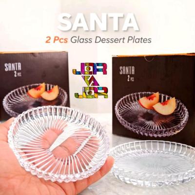 پیش دستی سانتا 13 خرماخوری 2 عددی کادویی بلور کاوه