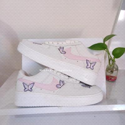 کتانی نایک ایرفورس طرح پروانه ارسال فوری سایز 38