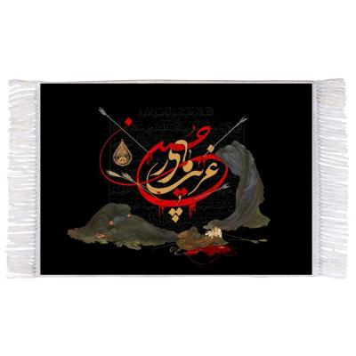 تابلو فرش ماشینی طرح امام حسین