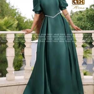 پیراهن مهمانی زنانه ساتن مدل نهال-152583