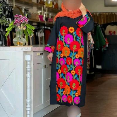 کفتان،مانتو بلند، مانتو پیراهنی-153425