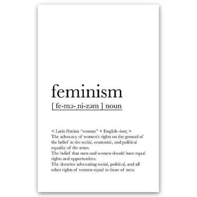 پوستر طرح فمنیسم