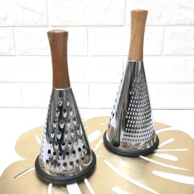 رنده مخروطی دسته چوبی