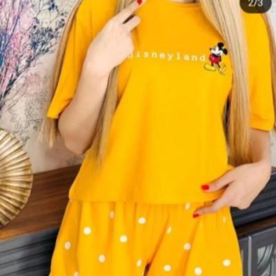 کراپ و شلوارک دیزنی