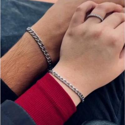 ست دستبنددو عددی کارتیرست دستبند دوستی ست دستبند کارتیر نقره ای