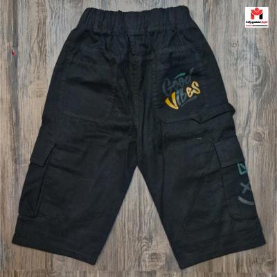 شلوارک کتان بچگانه 75 تا 110