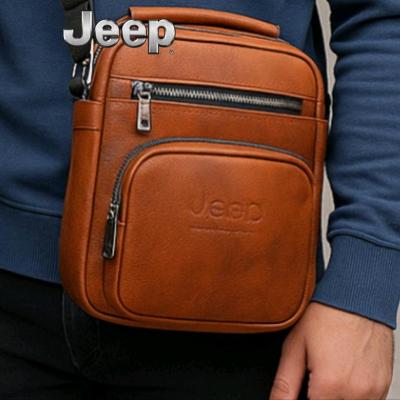 ست هدیه مردانه 4 تیکه شامل کیف دوشی کیف موبایل کمربند جاکلیدی با کیفیت