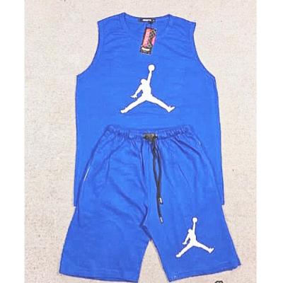 ست مردانه تاپ و شلوارک پنبه-155487