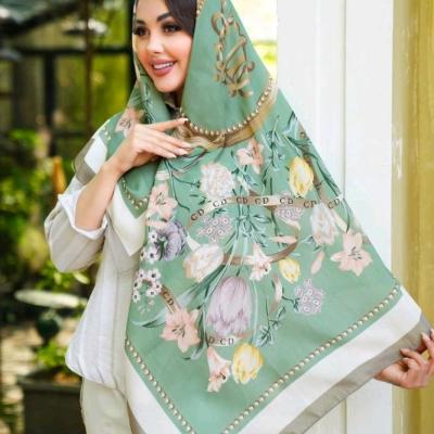 روسری نخی اعلا، قواره 130، کد V736