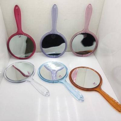 آینه آرایشی دسته دار 2 طرفه بزرگ