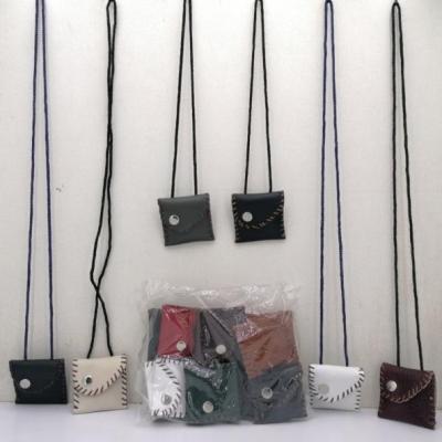 جادعا چرم طبیعی دست دوز مربع