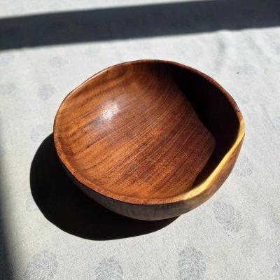 کاسه چوبی پایه سر خود