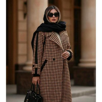 پالتو بلند جنس پیردوپیل(توییت) مدل هلن
