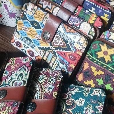 کیف جاکارتی ترمه ومخمل چاپی