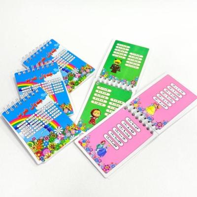 دفترچه ضرب سیمی کوچک