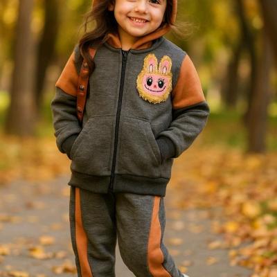 ست سویشرت شلوار لبوبو کرکدار