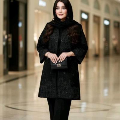 مانتو مجلسی مدل سایز بزرگ کد 37222