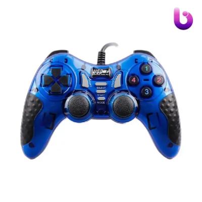 دسته بازی دوبل شوک دار سیمی USB-606