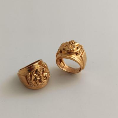 انگشتر مردانه طلاروس